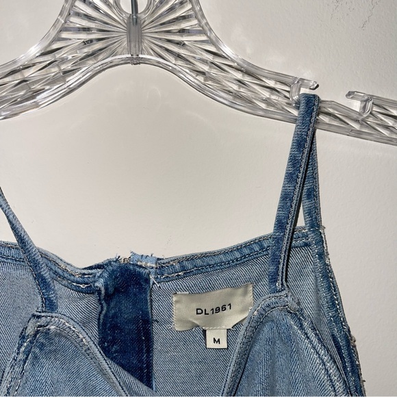 DL1961 Esme Denim Midi Apron Dress - Picture 15 of 16